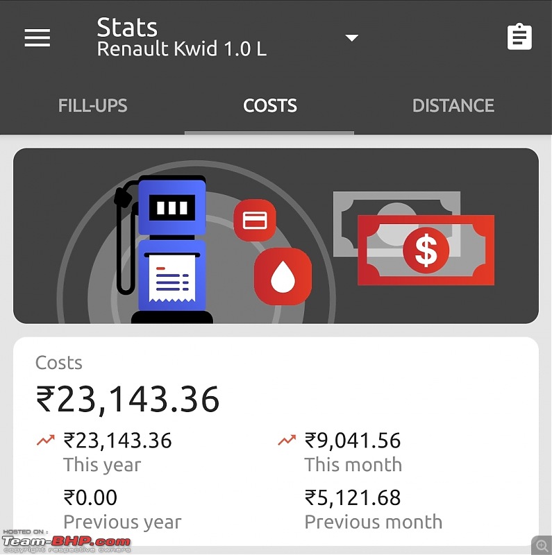 5 Years & 50,000 km with my Renault Kwid 1.0 RXT(O) | EDIT: Sold-screenshot_20210930191216_fuelio.jpg