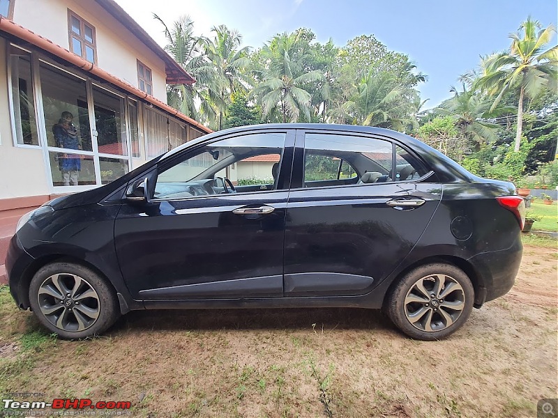 7 years with a Black Hyundai Xcent SX(O) AT | Ownership Review-xcent_rightside.jpg