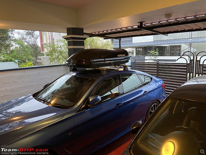 A GT joins a GT - Estoril Blue BMW 330i GT M-Sport comes home-installed.jpg