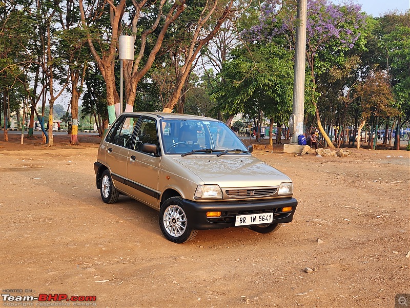The love of my life - A 2000 Maruti 800 DX 5-Speed. EDIT: Gets export model features on Pg 27-20230325_064742.jpg