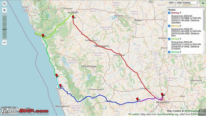 Tallboy welcomes longer companion | Maruti Ertiga VDi | 241,500 km-001-trip-graph.jpg