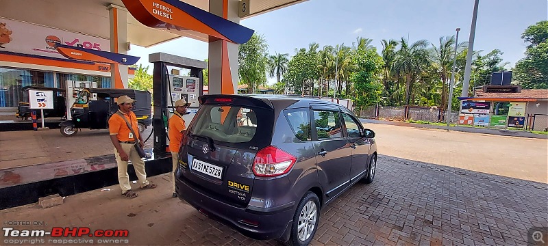 Tallboy welcomes longer companion | Maruti Ertiga VDi | 241,500 km-06-ankola-refuel.jpeg