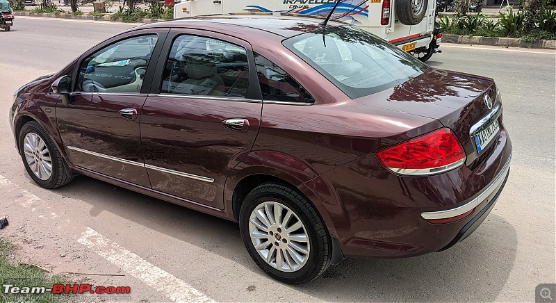 My 2nd Italian Beauty - Fiat Linea 1.3 MJD | 9 years & 28,000 km up!-siderear.jpg