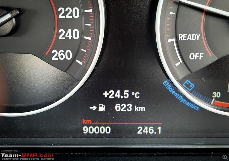 Red-Hot BMW: Story of my pre-owned BMW 320d Sport Line (F30 LCI). EDIT: 90,000 kms up!-90kodo.jpg
