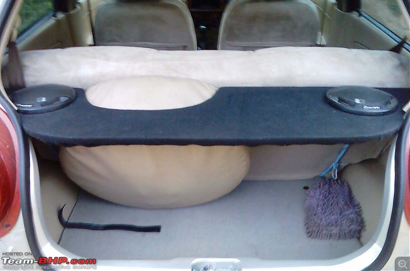 Spark LS LPG - 19000kms User Review-speaker-plank.jpg