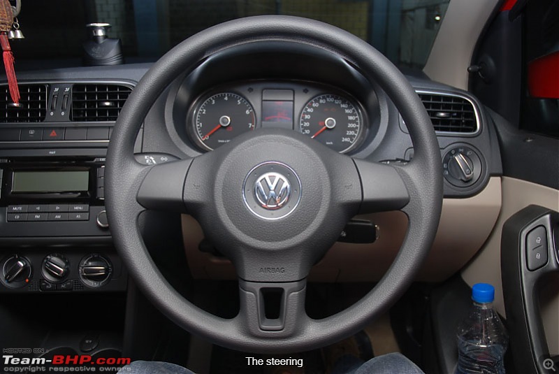 VW Polo 1.6 MPI - Ownership Report EDIT: 1,30,000 km up!-08-steering-03-01.jpg