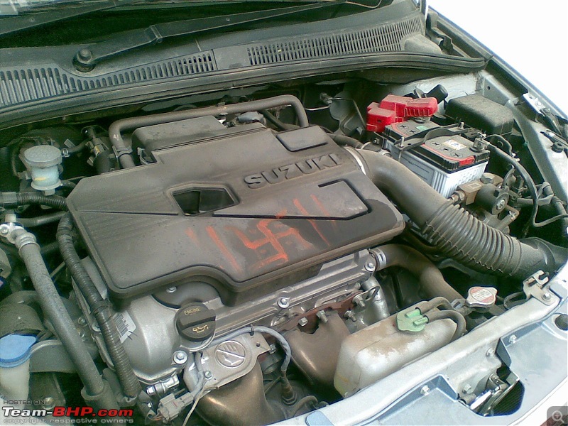 I bought a car that no one is buying! Maruti SX4 with factory-fit CNG!-dirty-engine-bay.jpg