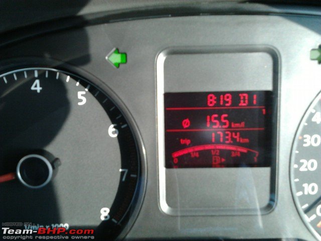 My Frulein arrives - VW Vento AT. EDIT: 10 years and 135,000 km up!-mileage.jpg