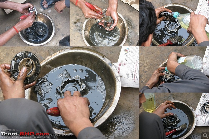 Toyota Landcruiser - 80 Series HDJ80 - Owned for 82,000 kms and counting-202-front-hub-being-cleaned.jpg