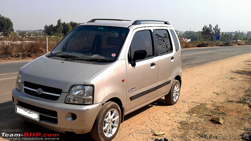 My Maruti Wagon-R F10D: 16 years, 258,000 kms, makes way for the Baleno!-left-side.jpg