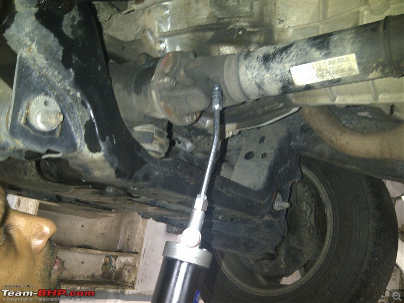 Obelix, the Invincible Toyota Fortuner! 2,00,000 km and going strong! EDIT: Sold!-img2012071300786-greasing-start.jpg