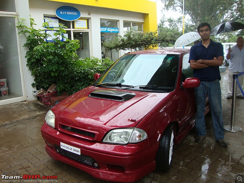 Turbocharged Maruti Esteem - The 13-second Maroon Owl-aditya-pic.jpg