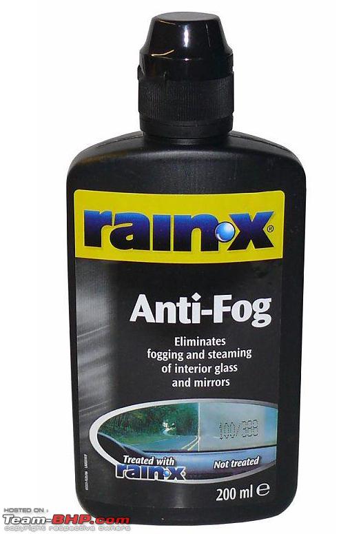 RainX Rain Repellent + RainX Anti-Fog Mist Glass Windscreen Treatment +  Cloth