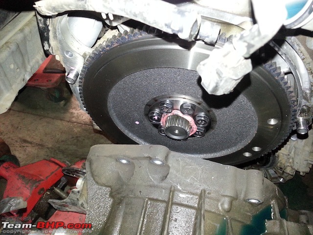 Mitsubishi EVO X SST : Tranny Clutch Upgrade-20130315_110520.jpg