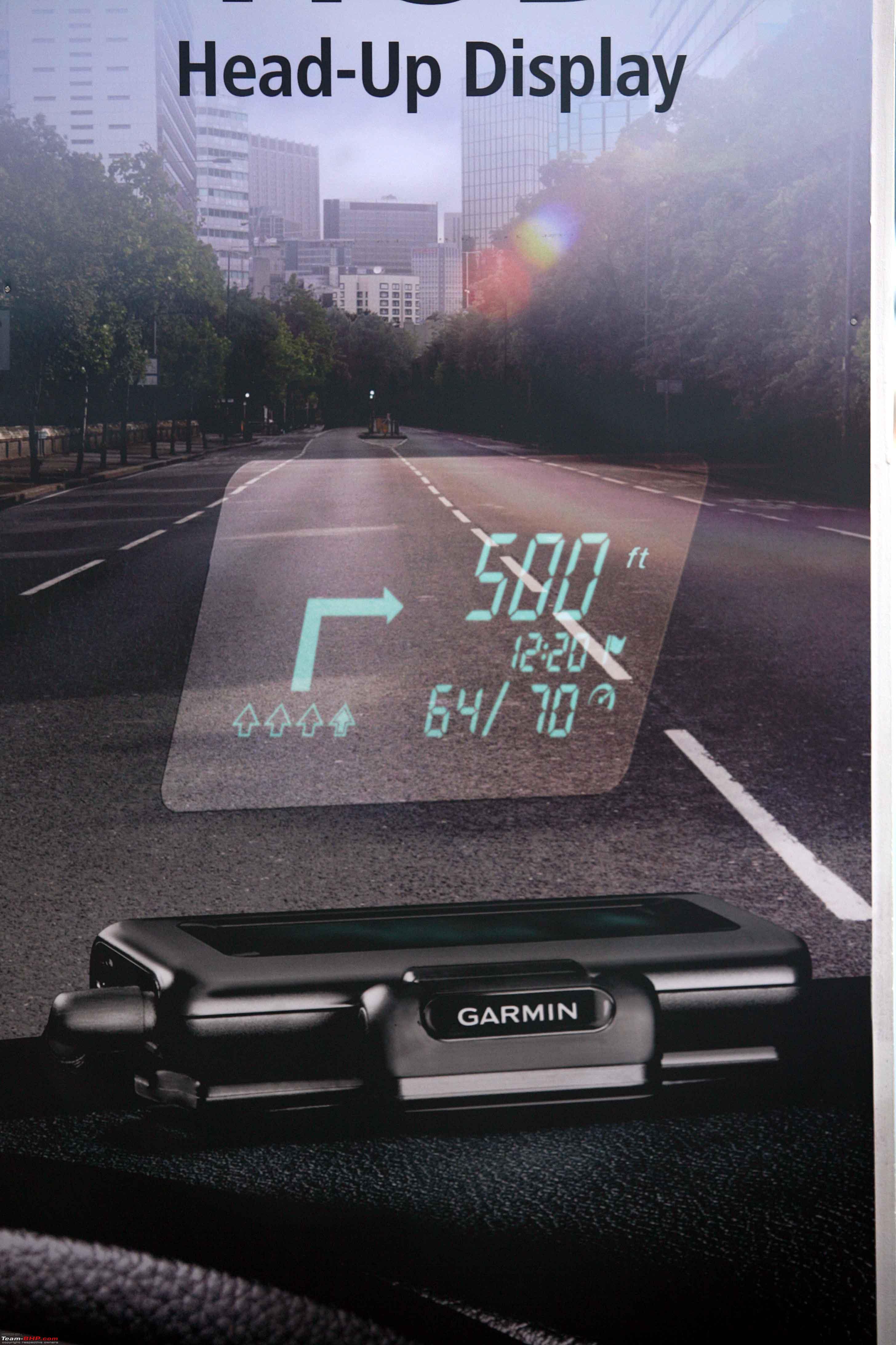 Garmin launches Head-Up Display for Rs. 15,000 - Team-BHP