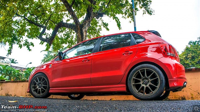 PICS : Tastefully Modified Cars in India-petestunedvolkswagenpolo1.2252520ltsiside252520with252520skirts25255b425255d.jpg