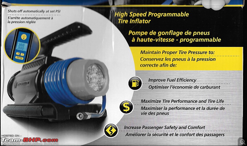 Tyre pressure gauge and portable inflator pump / foot pump-1.jpg