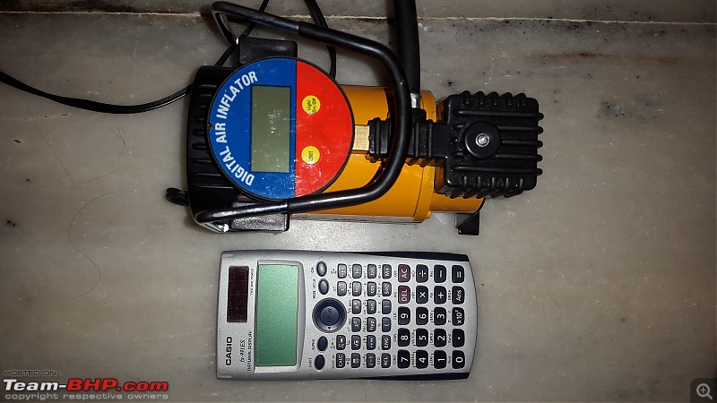 Tyre pressure gauge and portable inflator pump / foot pump-20151130_115209.jpg