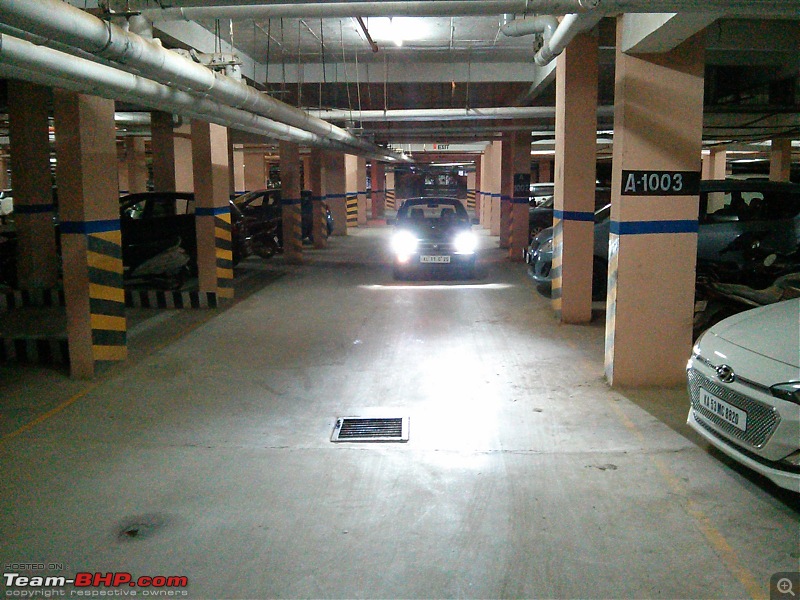 Review - H4 LED Headlight Bulbs (Oslamp)-glare-high-beam.jpg