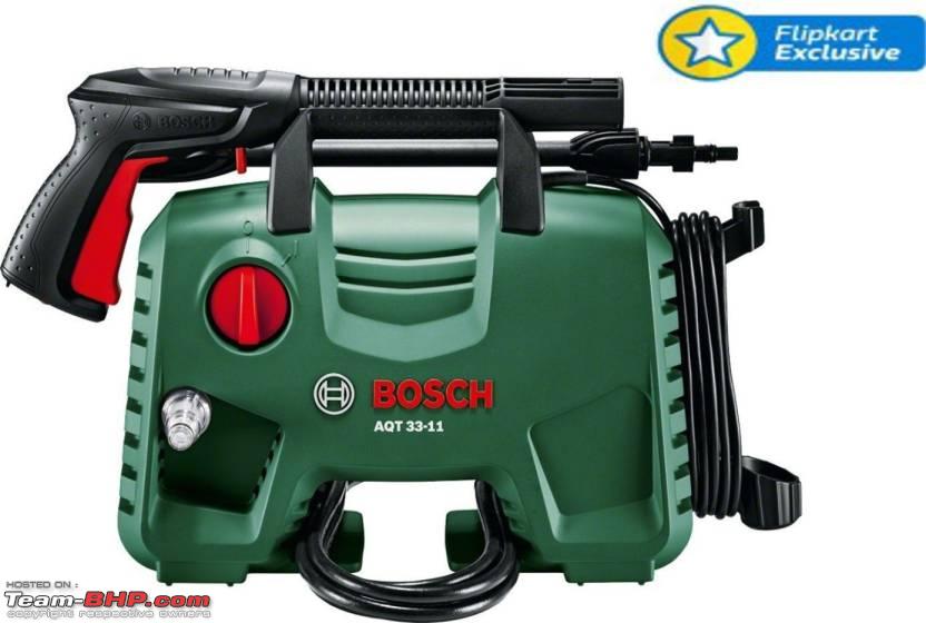 Review Bosch Aqt 35 12 Electric Pressure Washer Team Bhp