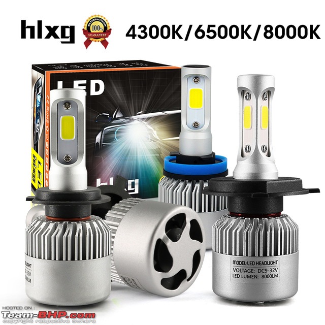 RD Car LED Headlights X200-H4- Set of 2 Pieces – dolphinaccessories