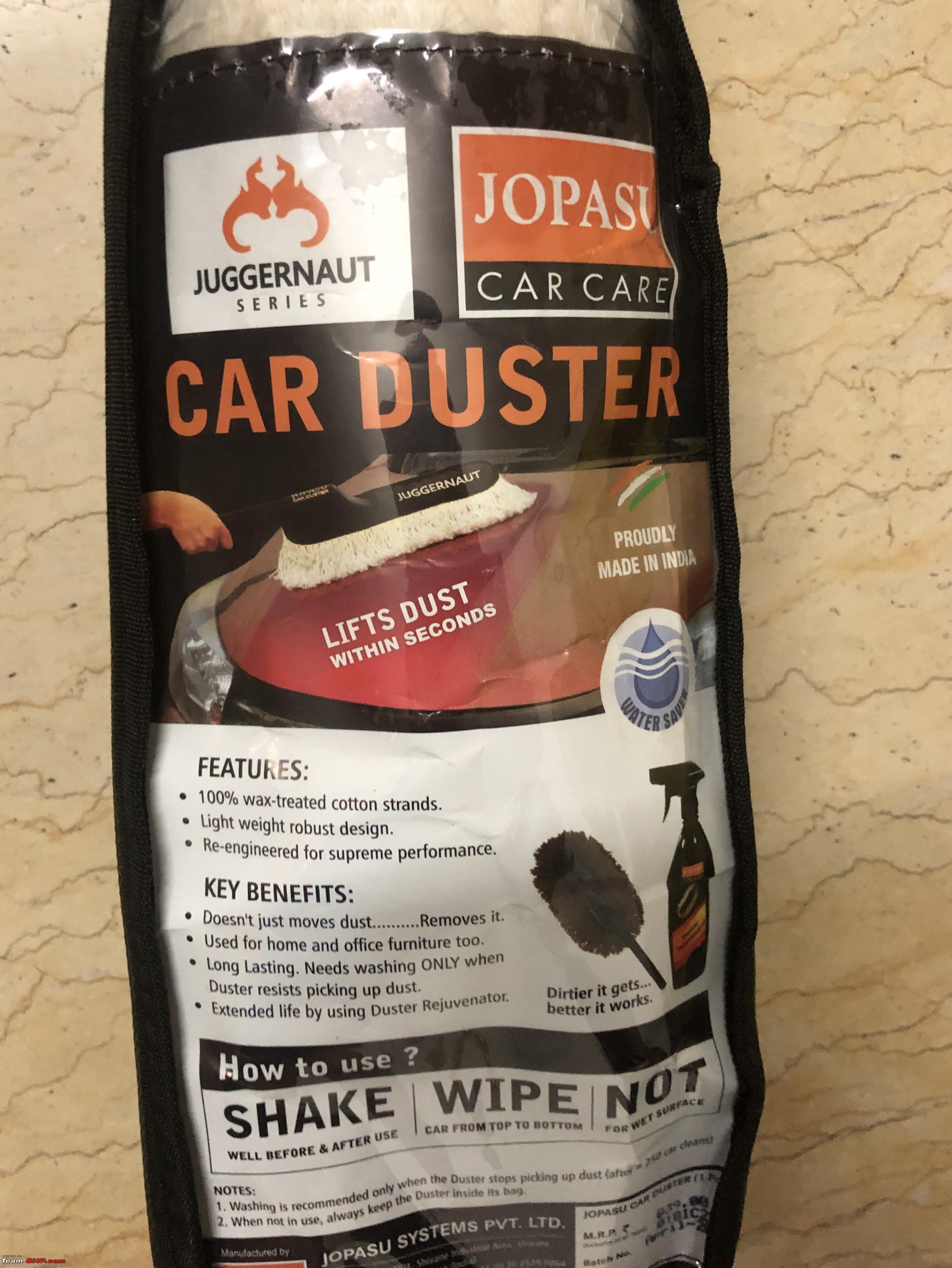 DIY: Cleaning & rejuvenating the Jopasu Car Duster - Team-BHP