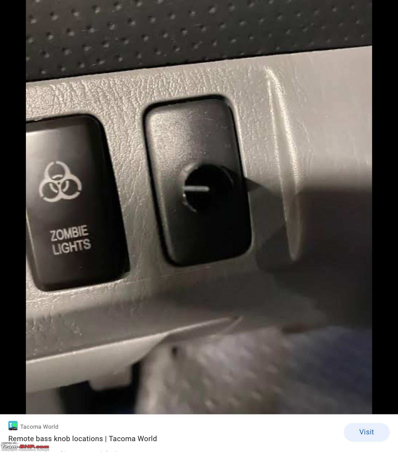Fill in the blanks! Ideas to fill up blank / dummy buttons in cars