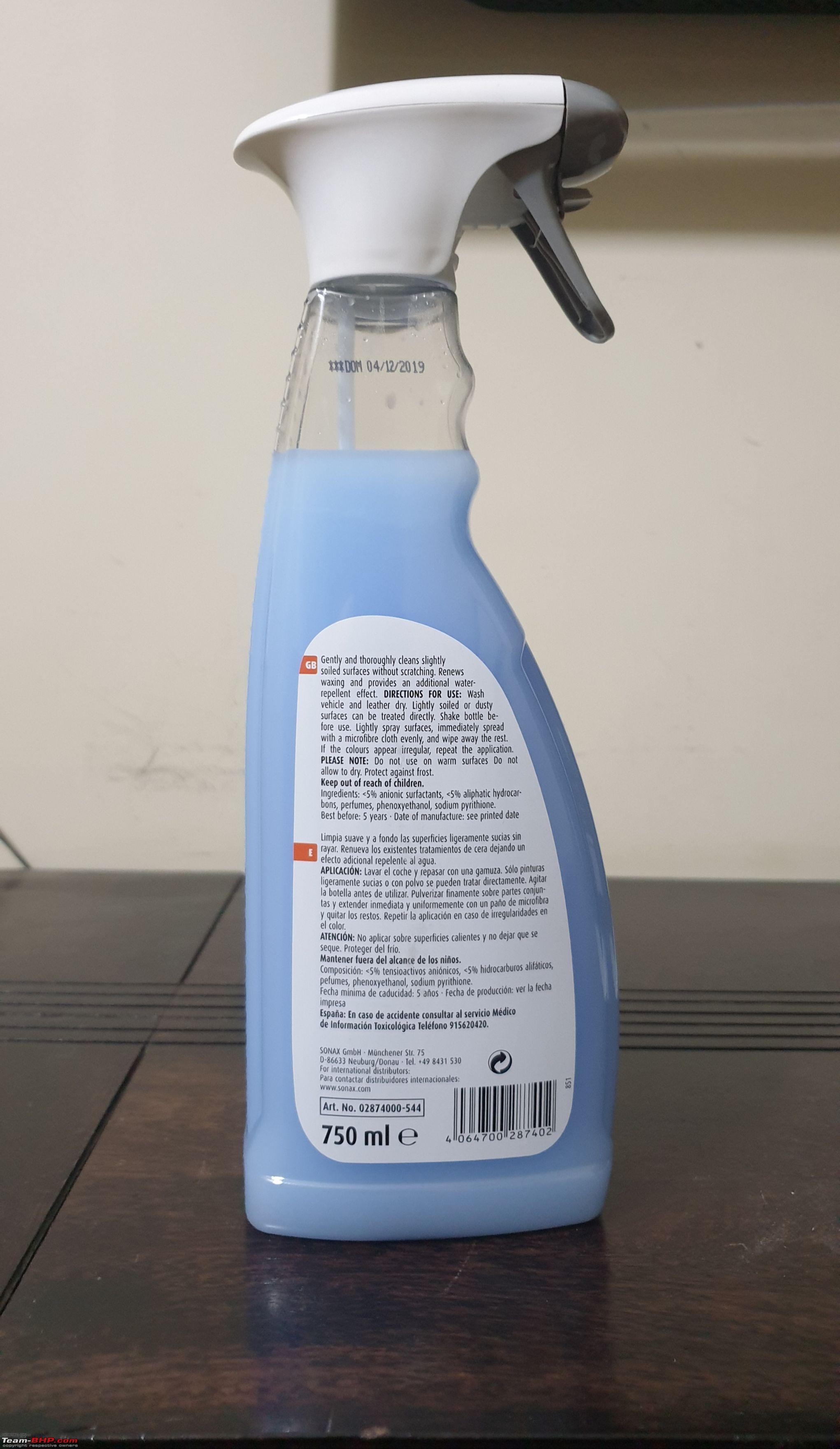 Sonax bsd the most hydrophobic spray lsp? - Page 3