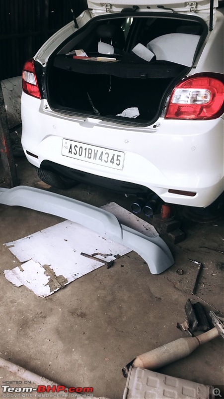 Modification Diaries | Maruti Baleno Zeta | Remap, lowering springs, exhaust, audio upgrade & more-bodykit-fitment-1.jpg