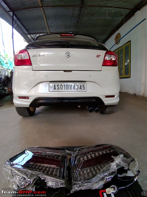 Modification Diaries | Maruti Baleno Zeta | Remap, lowering springs, exhaust, audio upgrade & more-aftermarket-taillamps.jpg