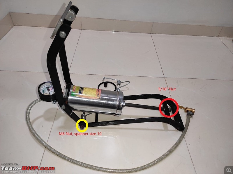 Tyre pressure gauge and portable inflator pump / foot pump-img20210705wa0018.jpg