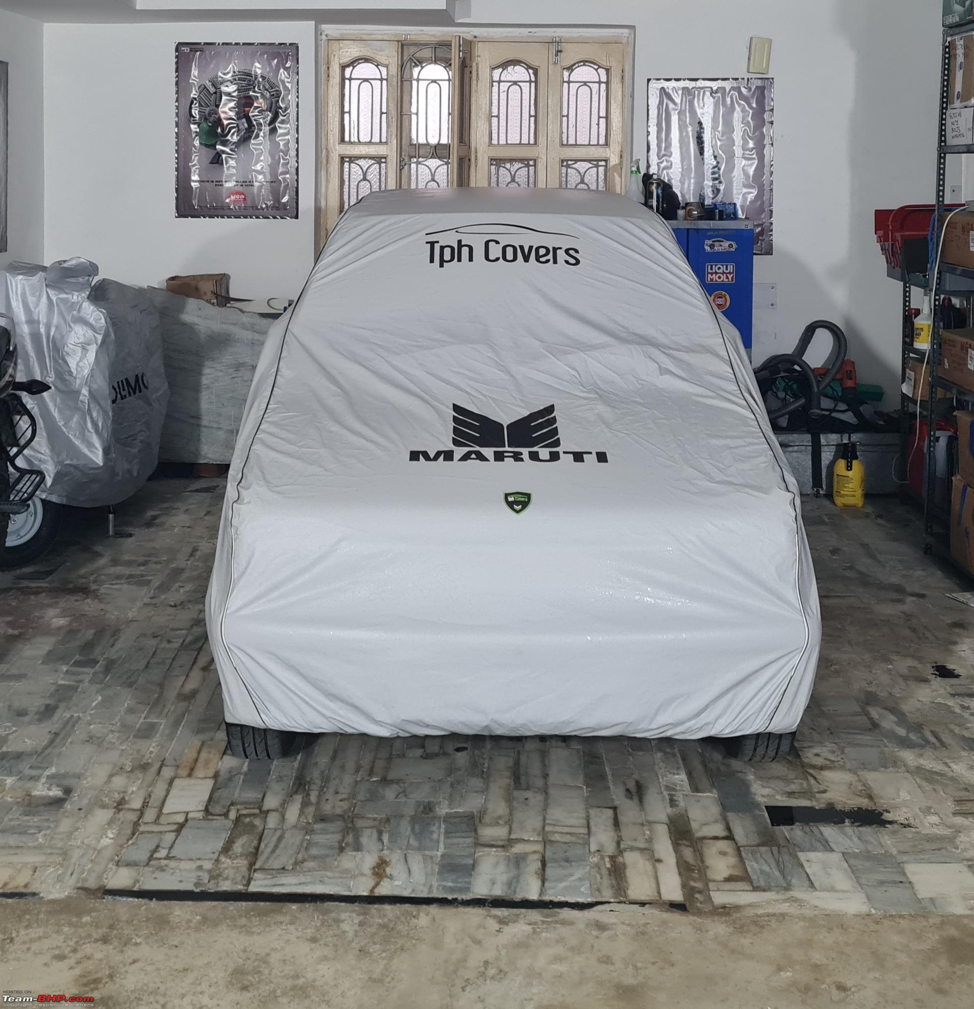 Car Cover Waterproof for Nissan Micra, Outdoor Car Covers Waterproof  Breathable Large Car Cover with Zipper, Custom Full Car Cover Dustproof  Scratchproof Sun-Resistant (Color : Silver, Size : Thick_ : Automotive 