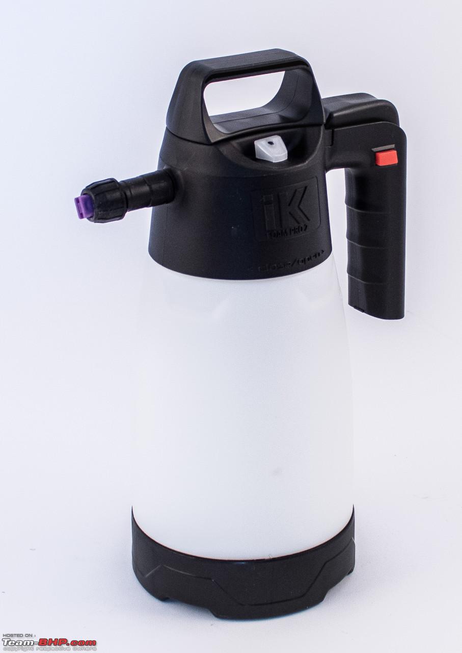 Battery powered foam sprayer 