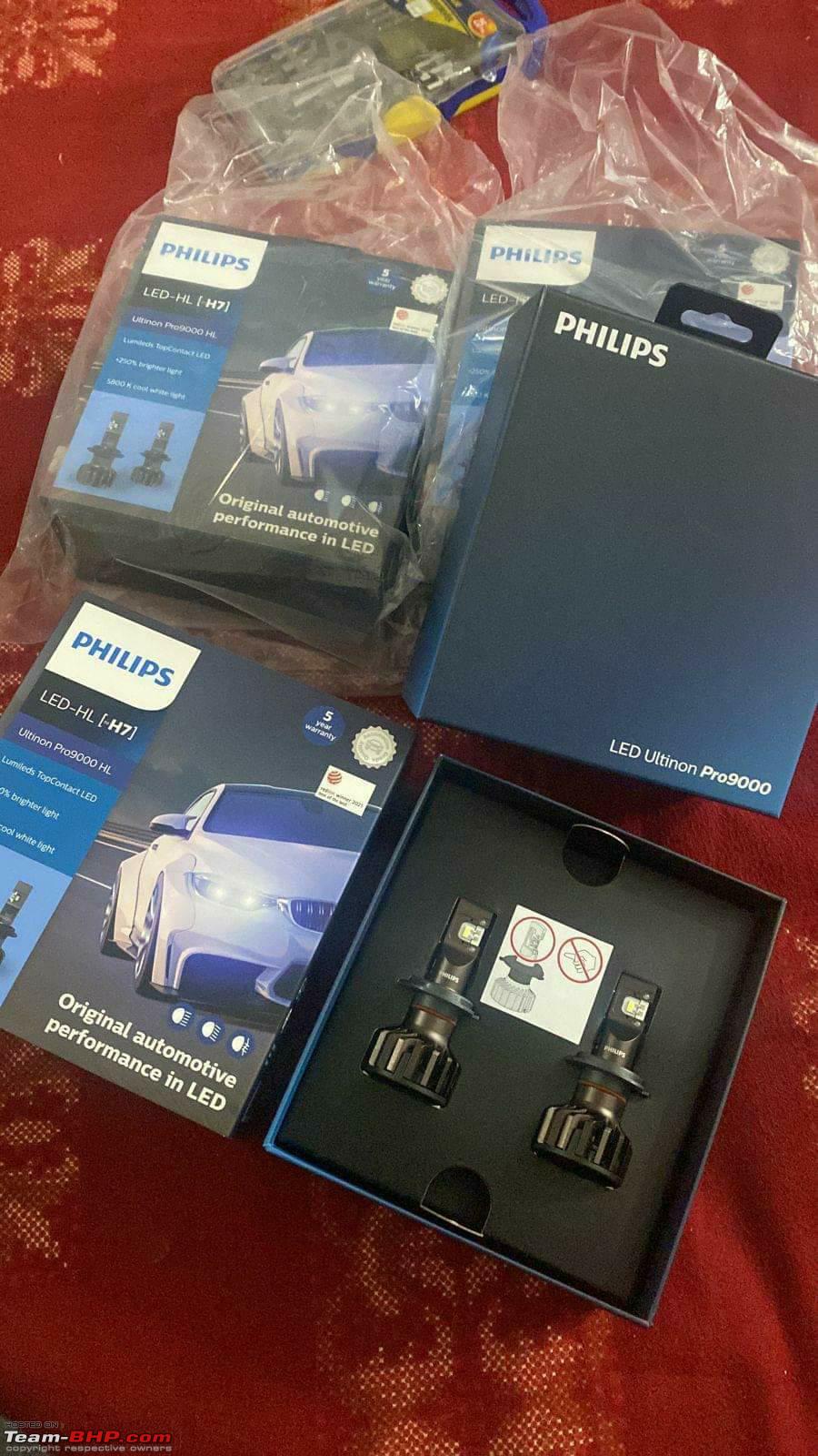 Upgrading to the Ultinon Pro 9000 LED Bulbs - Team-BHP