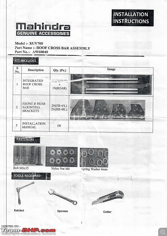 Installing a roof cross bar for luggage on the Mahindra XUV700-xuv700-roof-cross-bar-assembly-installation-instructions.jpg