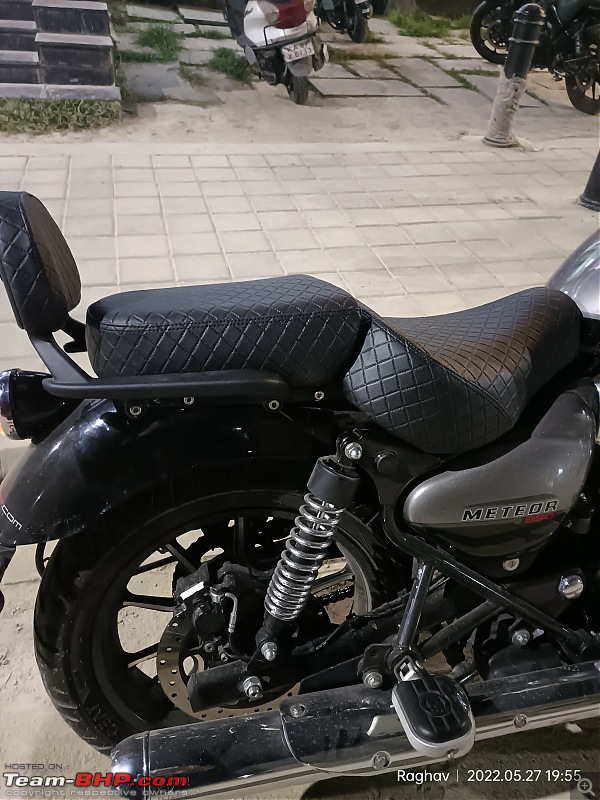 Motorcycle seat modification for comfort | Rao Seat Covers, Bangalore-img20220527195519.jpg