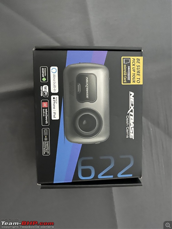 Nextbase 622 GW dashcam on a 2020 Jeep Compass-2.jpg