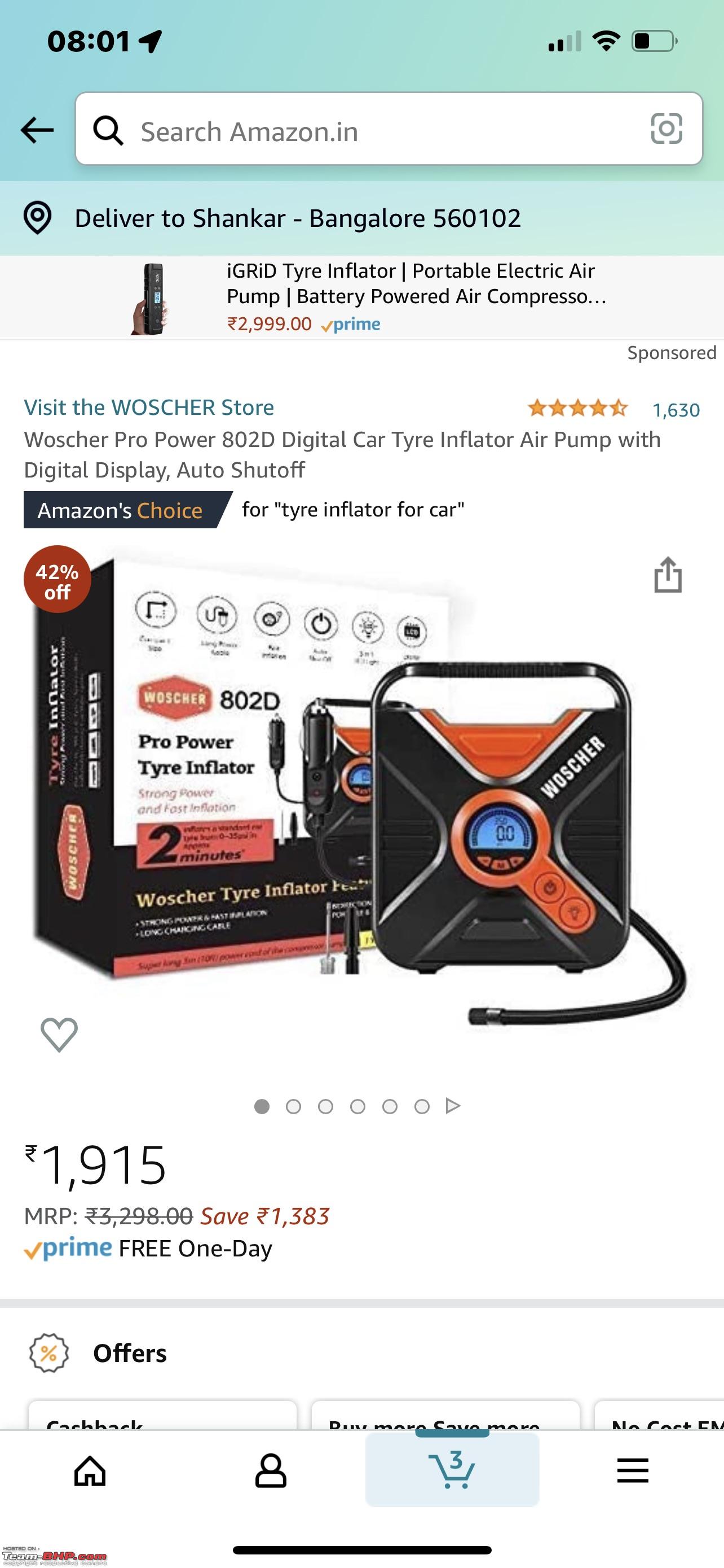 Comparing Corded vs Cordless Tyre Inflator For Car: What Users Prefer –  Woscher