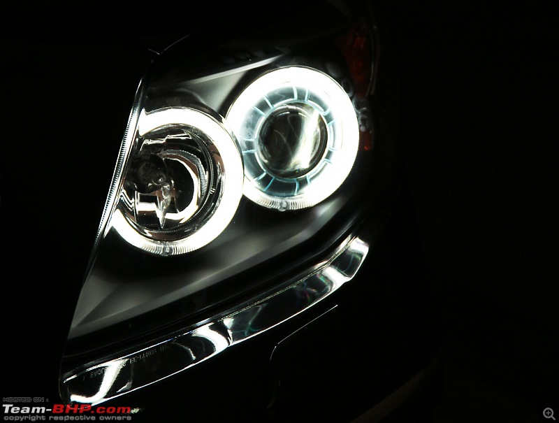 Modded Toyota Corolla Altis- Projector CCFL Angel Eyes, Spoilers, Side ...