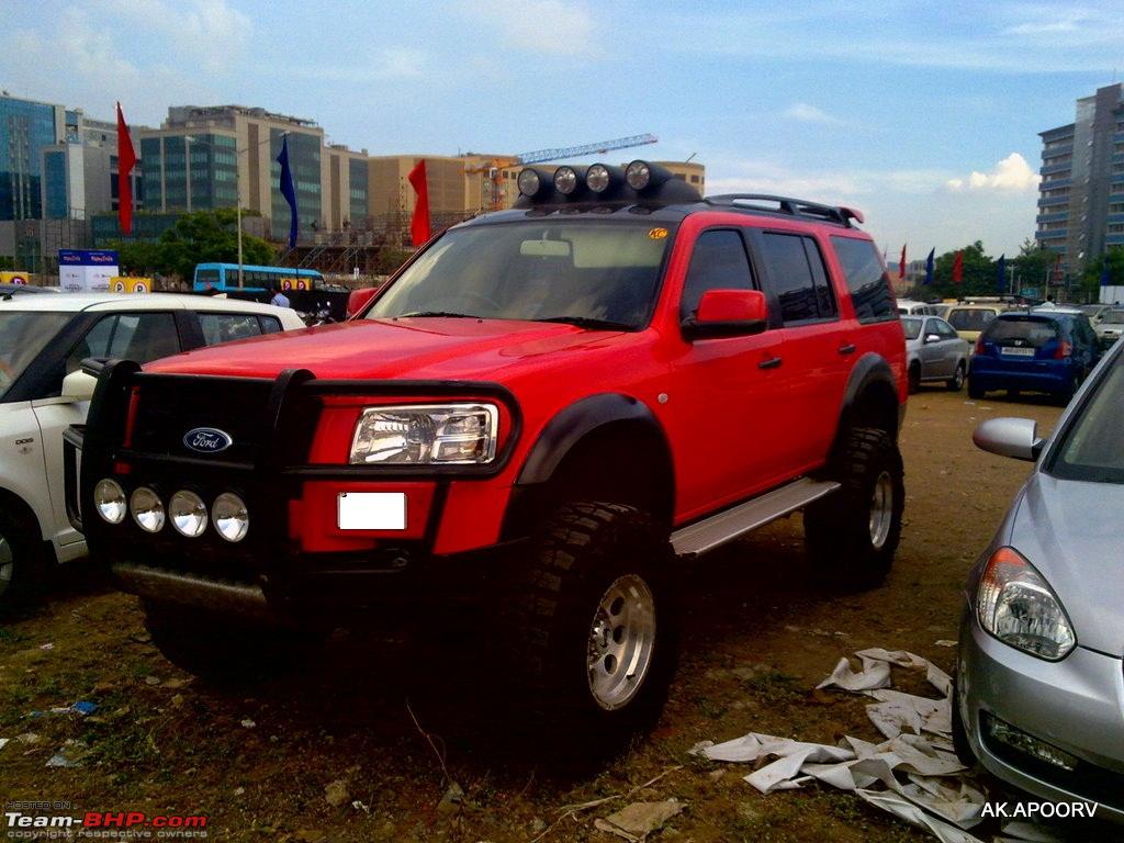 Modified ford endeavour pictures accessories #6