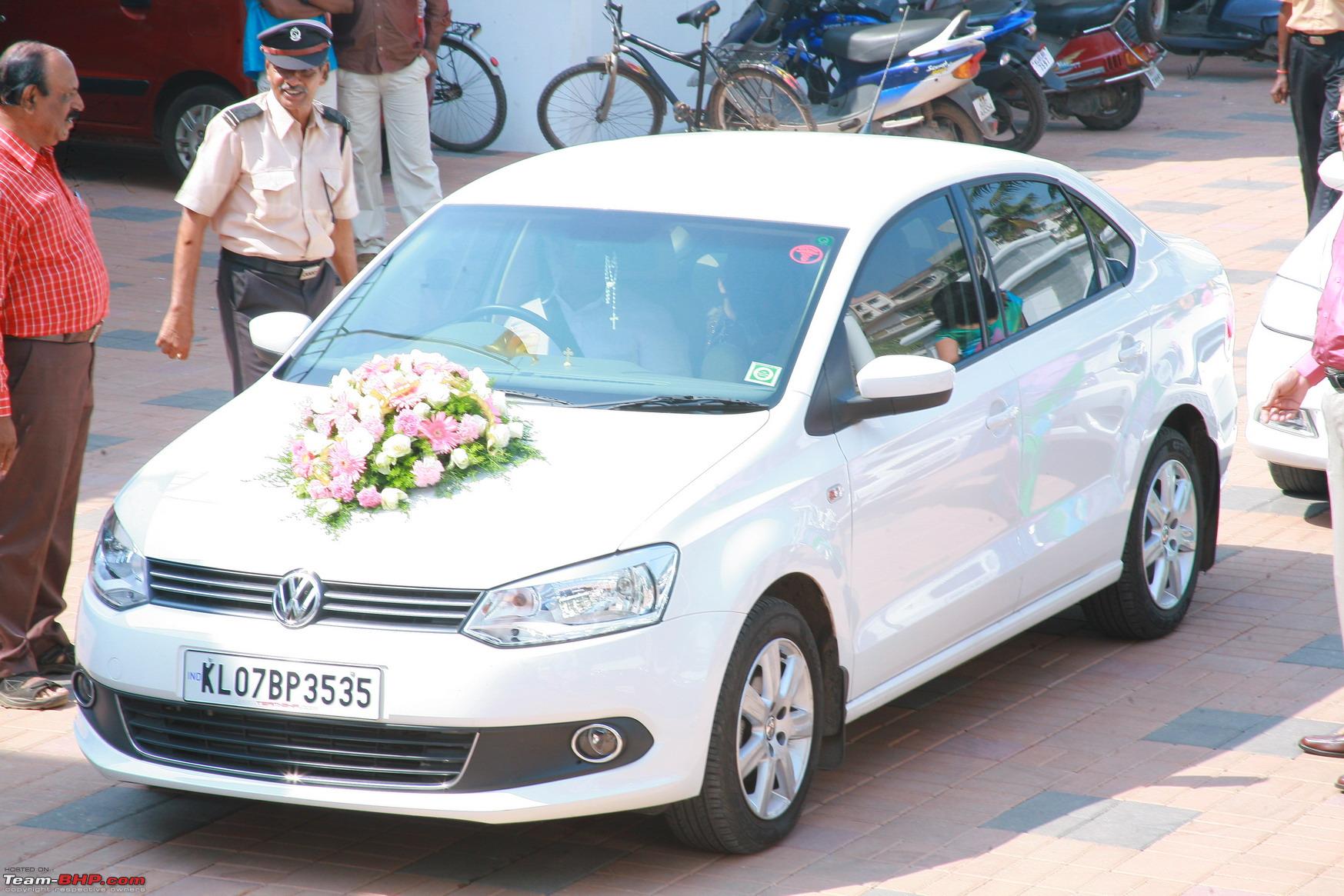 Decorating My Car For A Marriage Function Team BHP