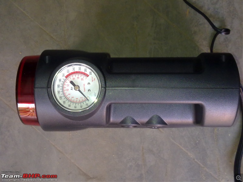 Tyre pressure gauge and portable inflator pump / foot pump-12102011370.jpg