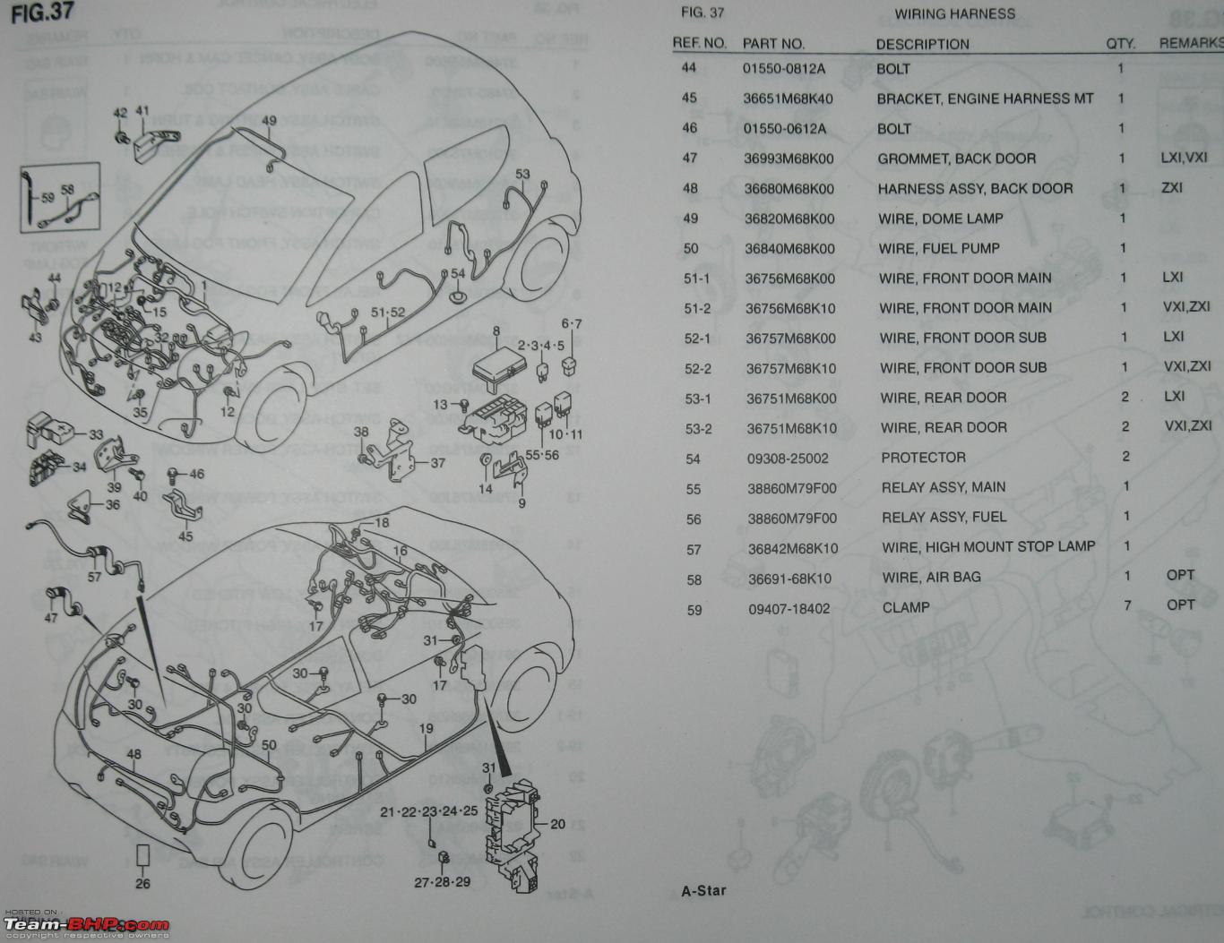 Electrical Wiring Diagram Of Maruti 800 Car - Home Wiring Diagram