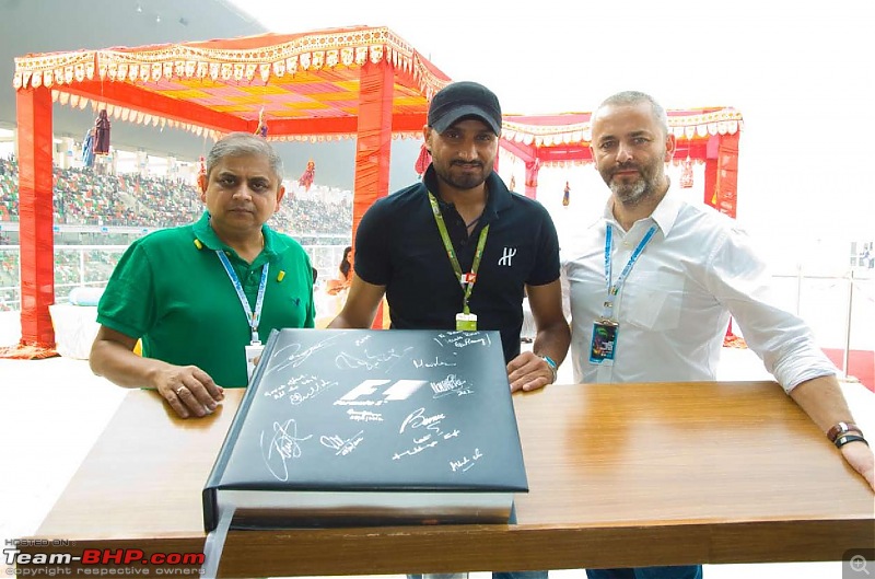 Opus launches 37 kilo book on Formula 1 @ Rs. 1.7 lakh-harbhajan-singh.jpg