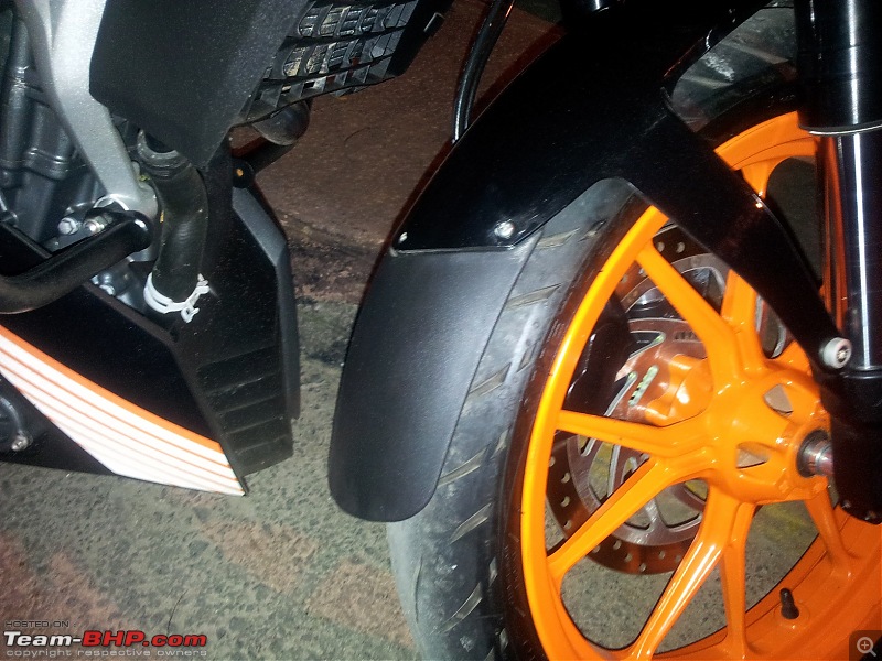My Orange Hooligan comes home: The KTM Duke 390-20131004_190836.jpg