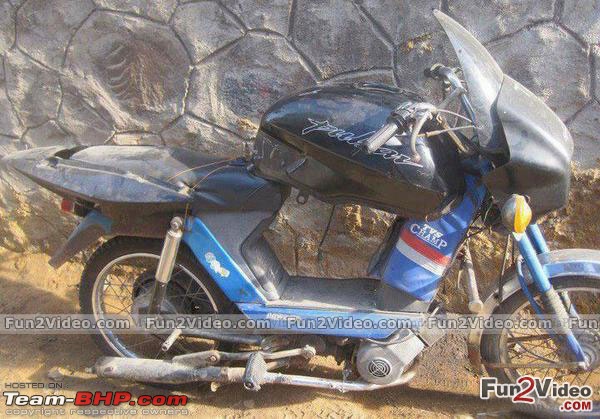 Weird, Wacky & Dangerous Motorcycle Modifications!-oldbikemodificationfunnyindia.jpg