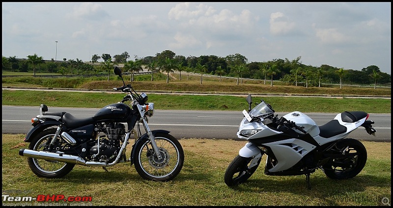 My Fair Lady : The Kawasaki Ninja 300 - Pearl Stardust White-dsc_0397.jpg