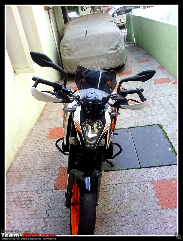 My Orange Hooligan comes home: The KTM Duke 390-20131110_135525.jpg