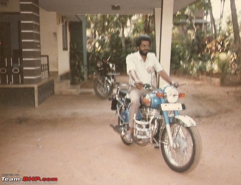 The story of another Green Bullet in my life - My Enfield Bullet 500-father-bull-1.jpg