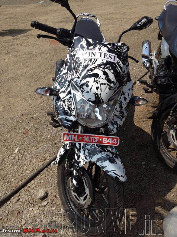 Bajaj Discover 150F spotted testing Team BHP